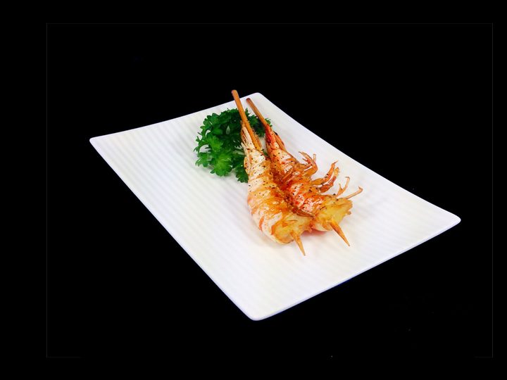 Skwered Shrimp