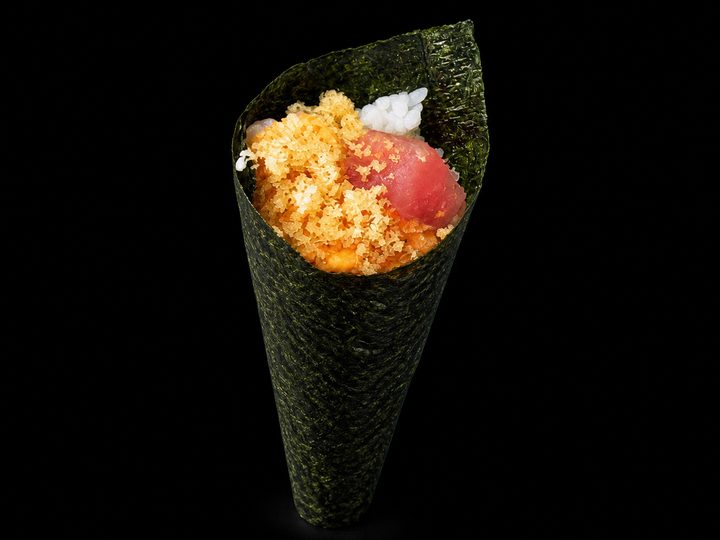 Crispy Spicy Tuna Hand Roll