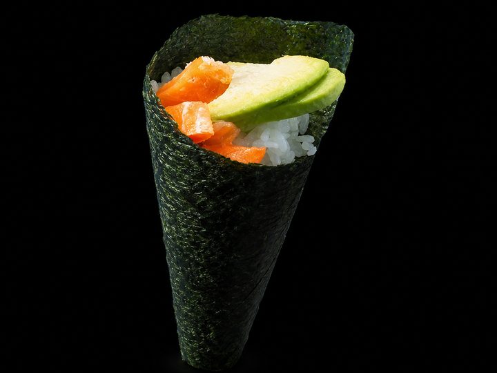 Yam Avocado Hand Roll