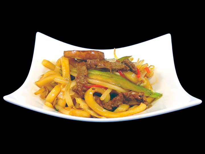 Beef Fried Udon