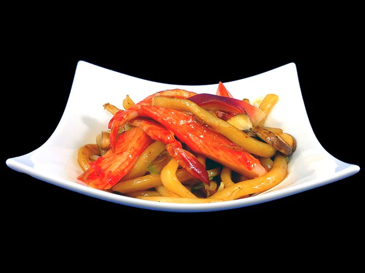 Seafood Fried Udon
