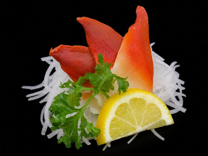 Surf Clam Sashimi